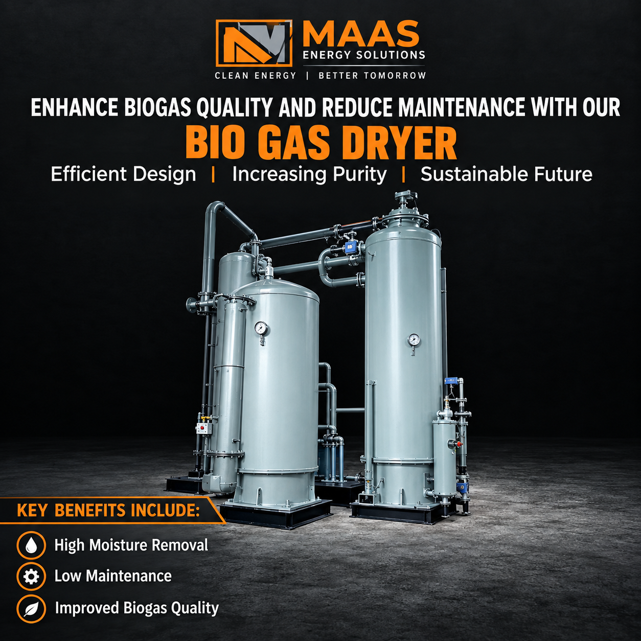 Biogas Dryer