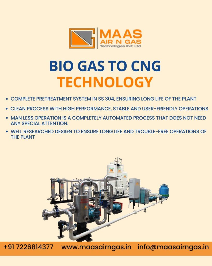 Bio Gas to CNG Technolog